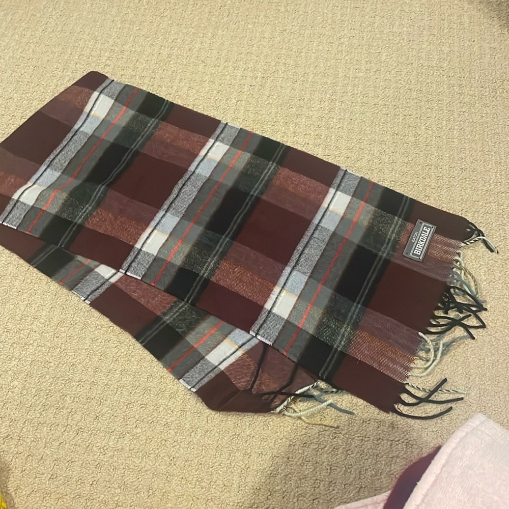 Eaton birkdale unisex checked scarf